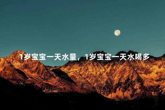 1岁宝宝一天水量，1岁宝宝一天水喝多少
