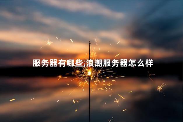 服务器有哪些，浪潮服务器怎么样