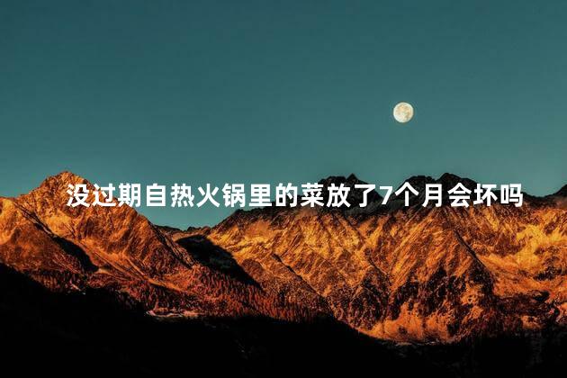 没过期自热火锅里的菜放了7个月会坏吗