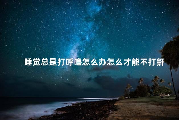 睡觉总是打呼噜怎么办怎么才能不打鼾